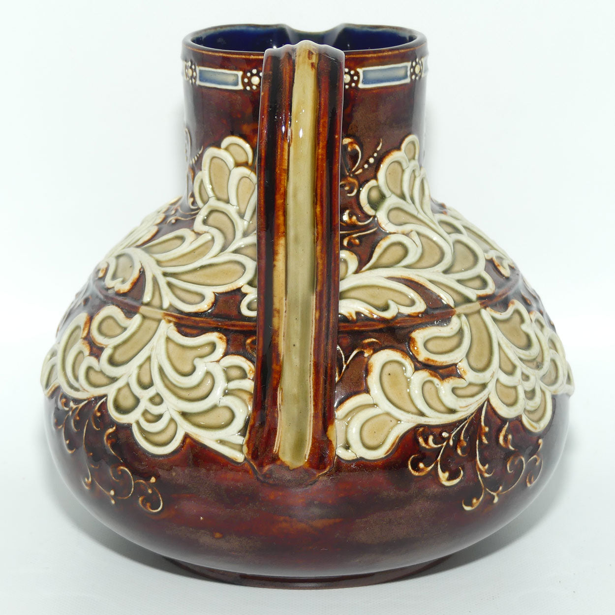 Doulton Lambeth Mark V Marshall decorated jug