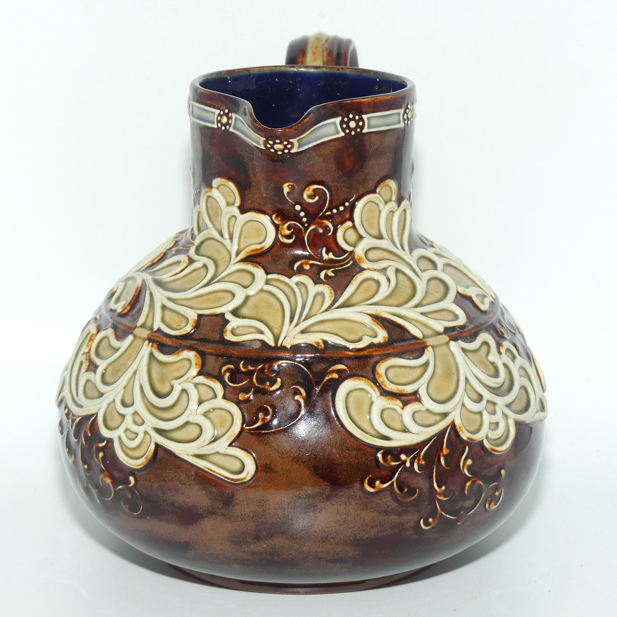 Doulton Lambeth Mark V Marshall decorated jug