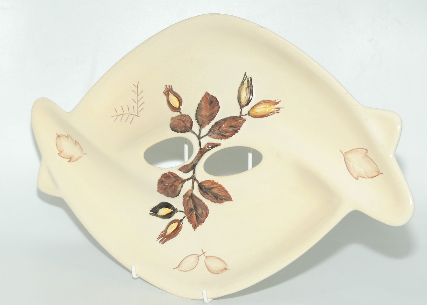 Carlton Ware Hazelnut pattern double boomerang dish | 43cm wide