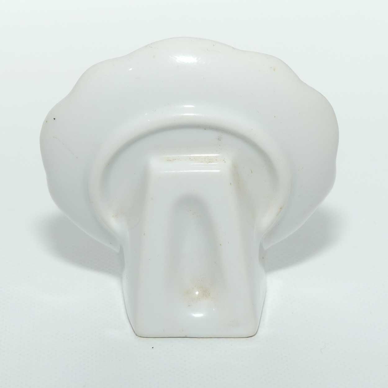 Brownie Downing Young Girl with Earring miniature plaque | Shell Pink