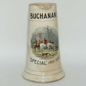 James Buchanan and Co | Buchanan's Special Red Seal Scotch Whisky Water Jug | Hunting Scene