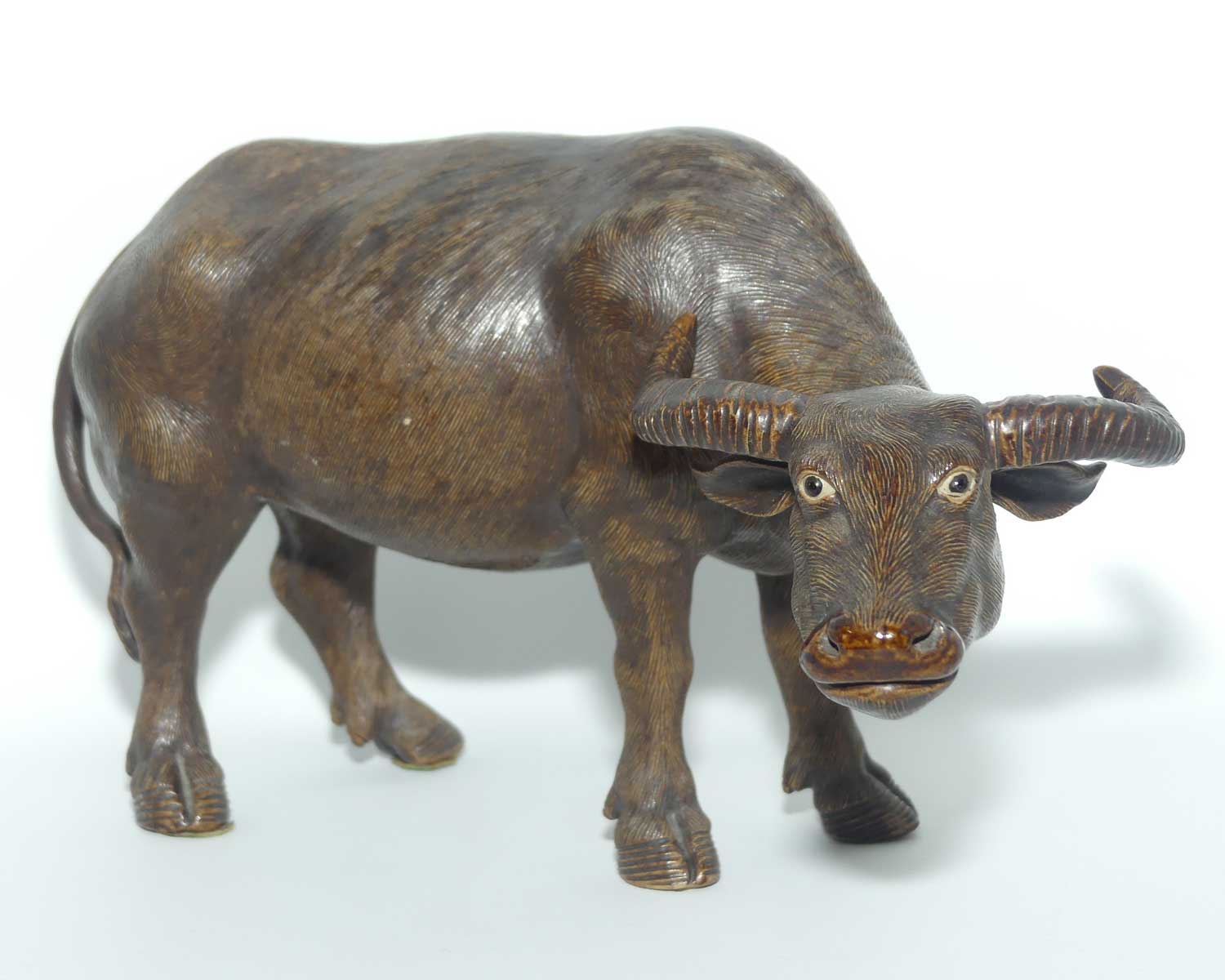 Mudman | Shiwan Pottery Water Buffalo figure | Standing