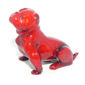 Royal Doulton Flambe Bulldog | Style One