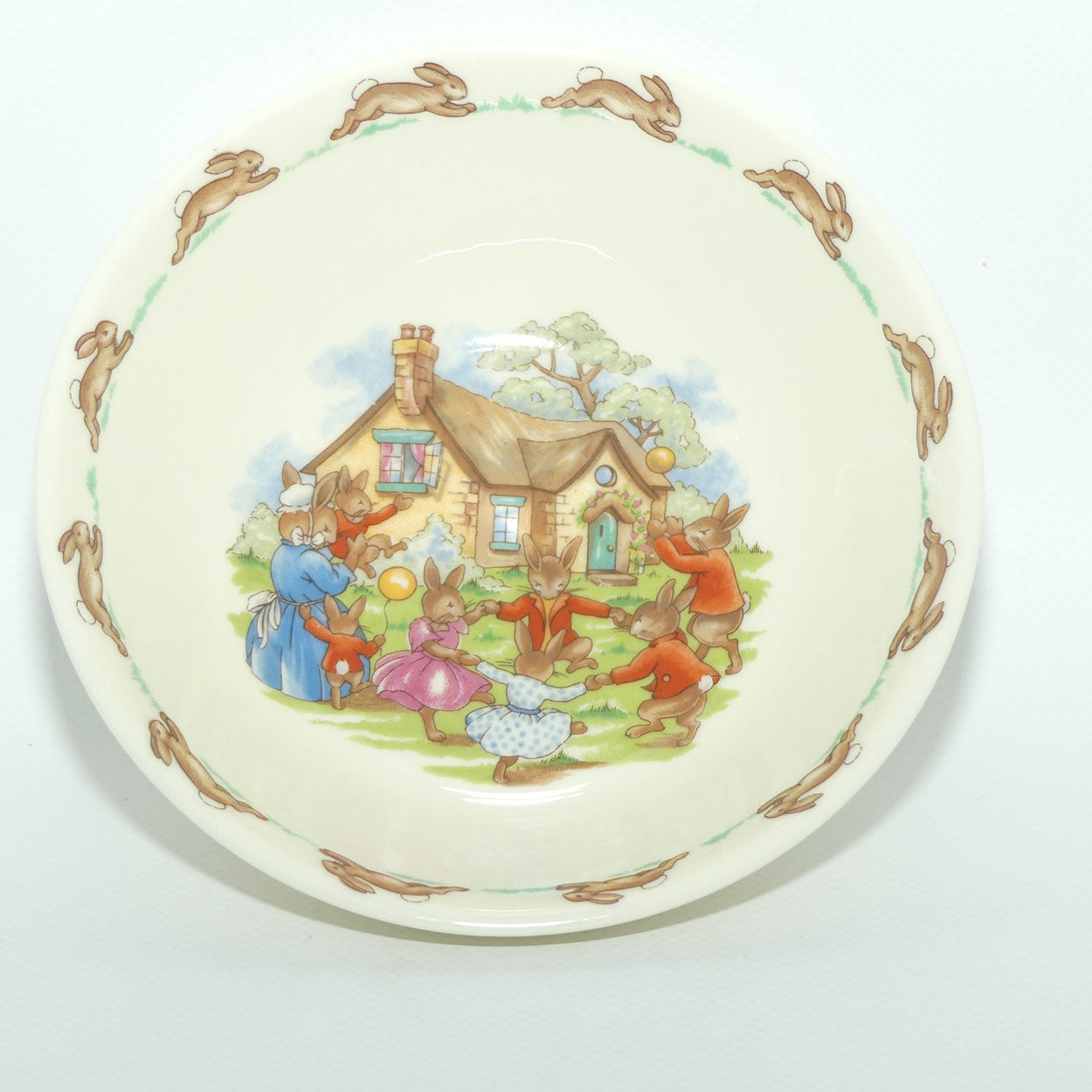 Royal Doulton Bunnykins Ring a Ring O'Roses cereal bowl | #2