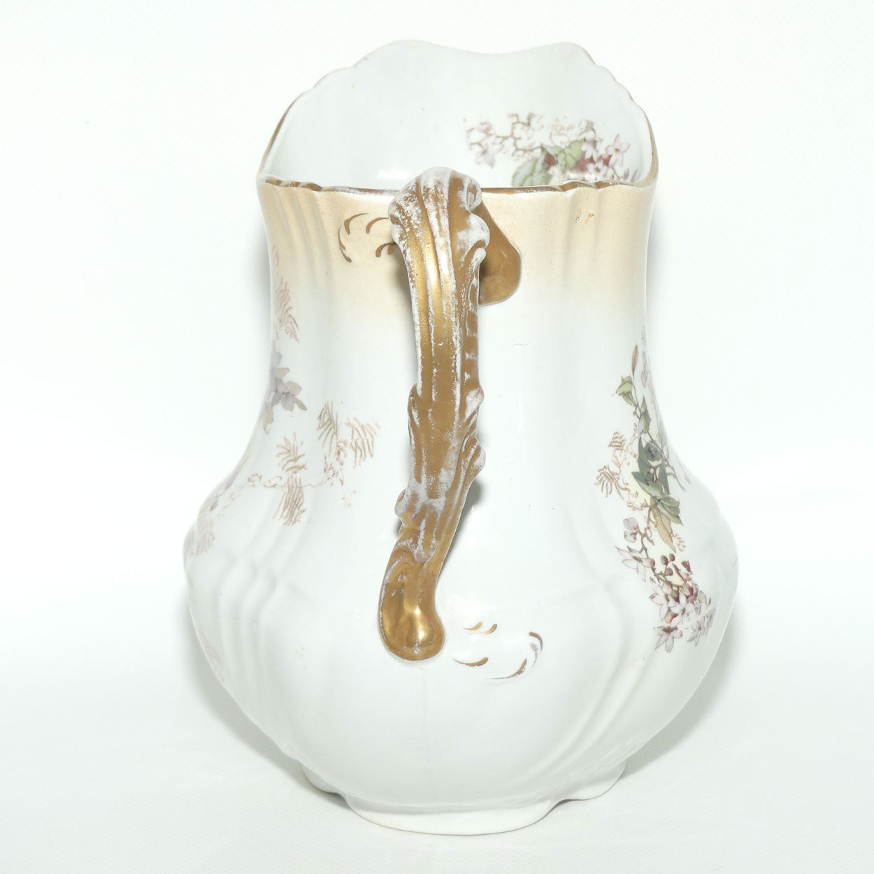 Doulton Burslem Blush Floral pattern water jug