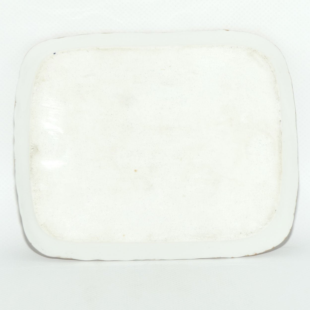 Early Australian China Painted  butter dish and cover on tray | Roses | unmarked Ethel L Thomas