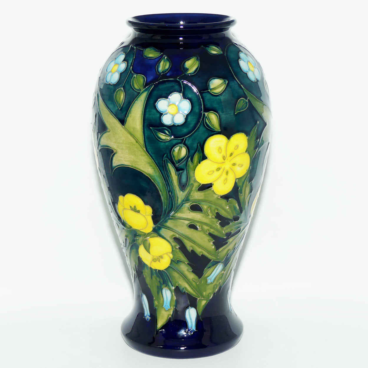 Moorcroft Buttercup 46/10 vase | signed J Moorcroft