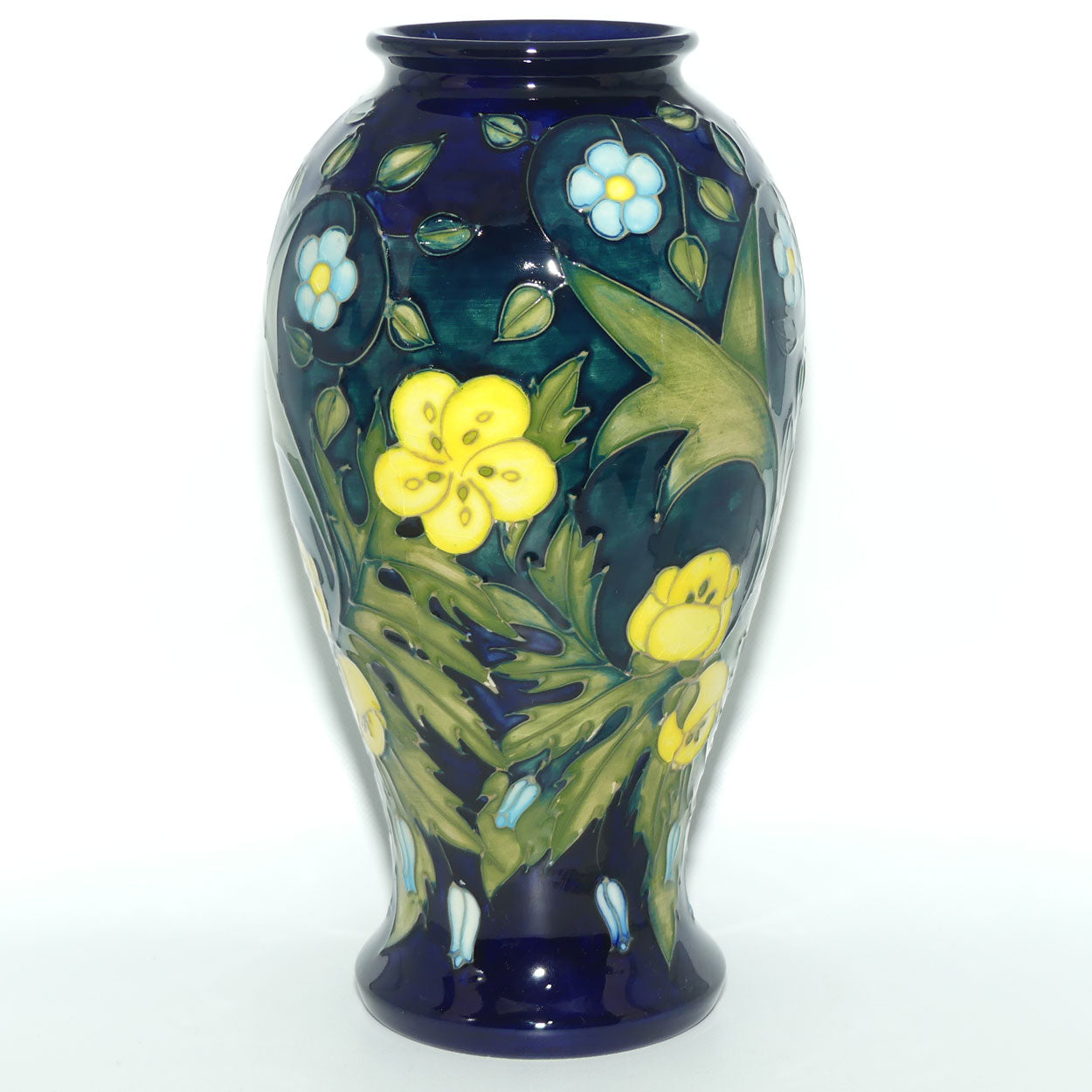 Moorcroft Buttercup 46/10 vase | signed J Moorcroft