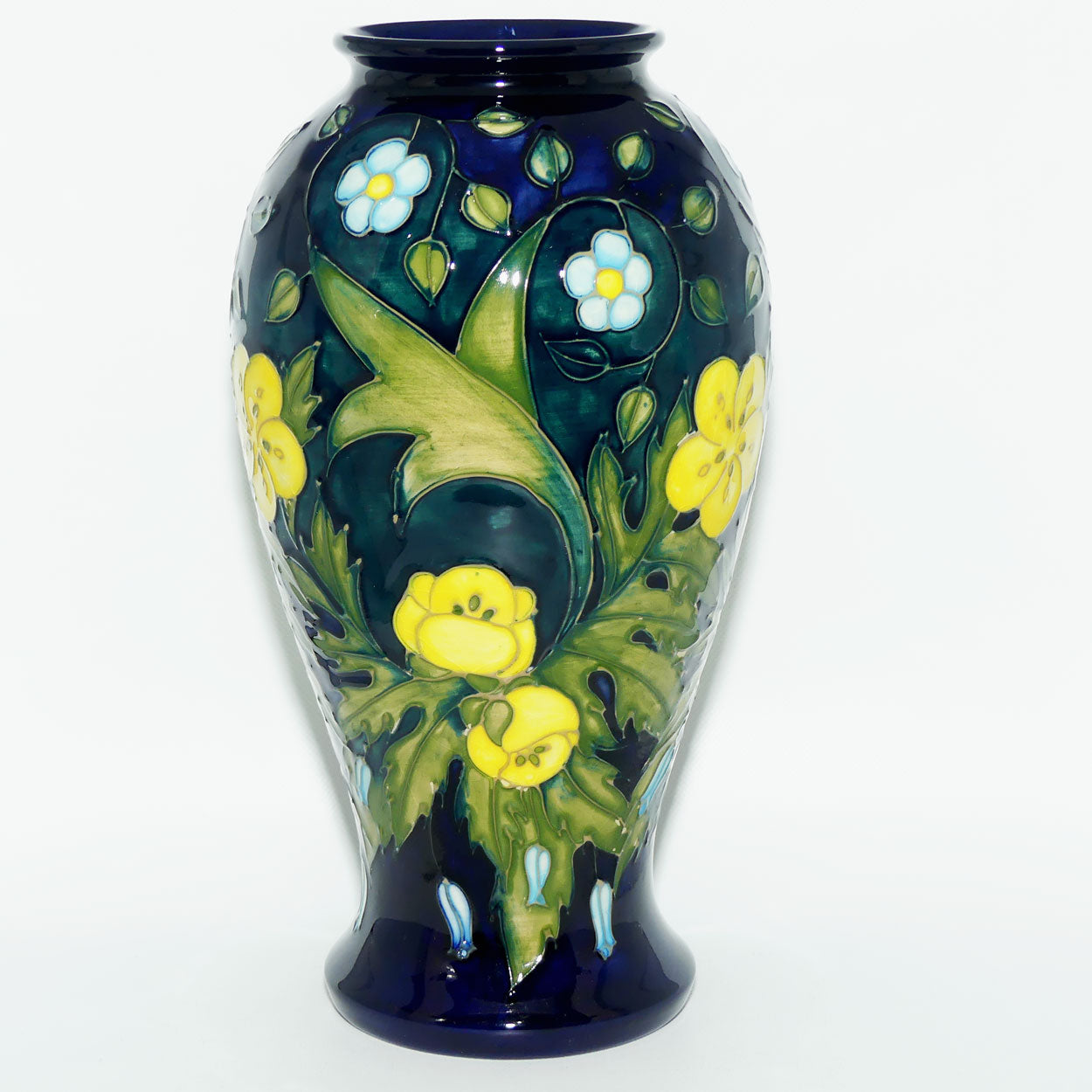 Moorcroft Buttercup 46/10 vase | signed J Moorcroft