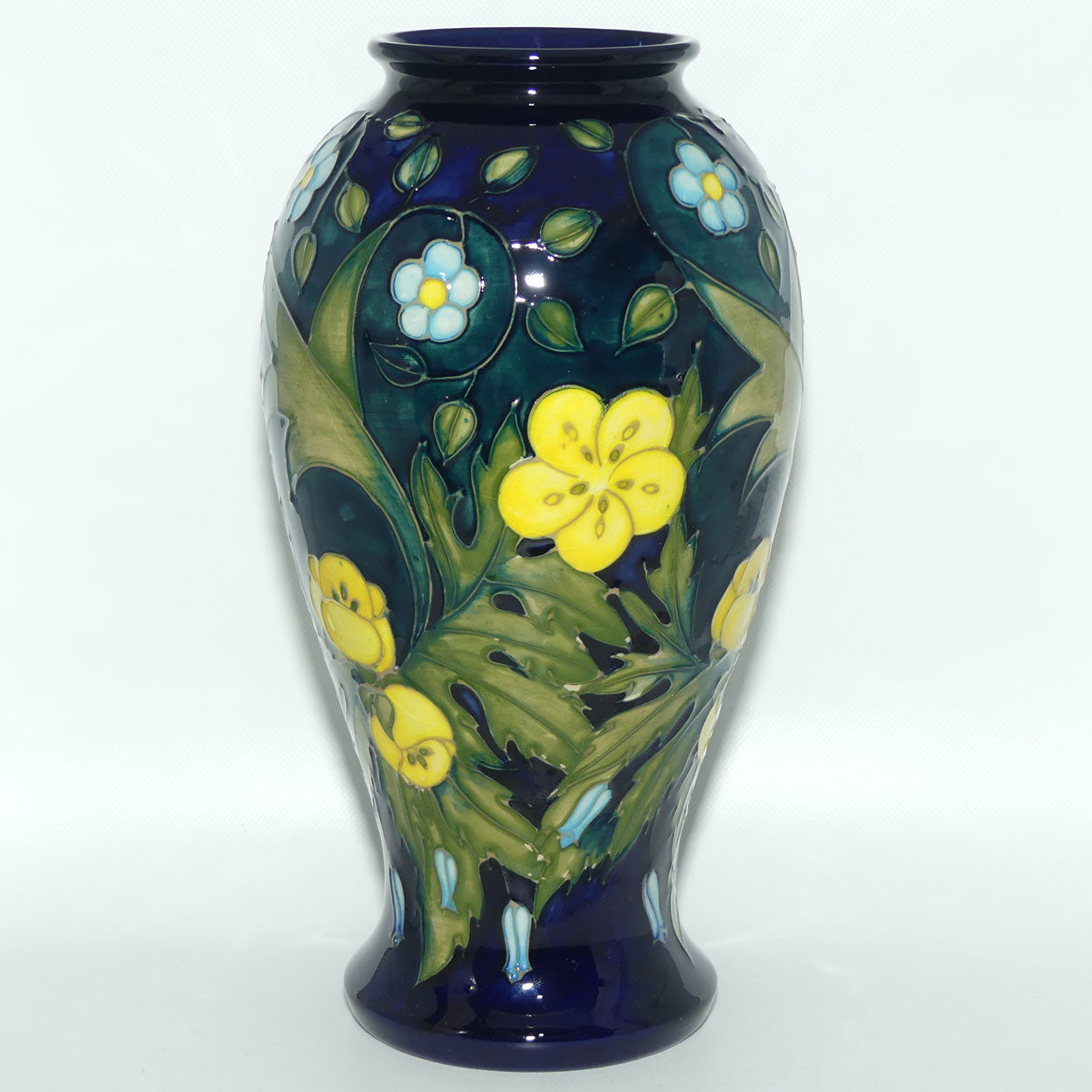 Moorcroft Buttercup 46/10 vase | signed J Moorcroft