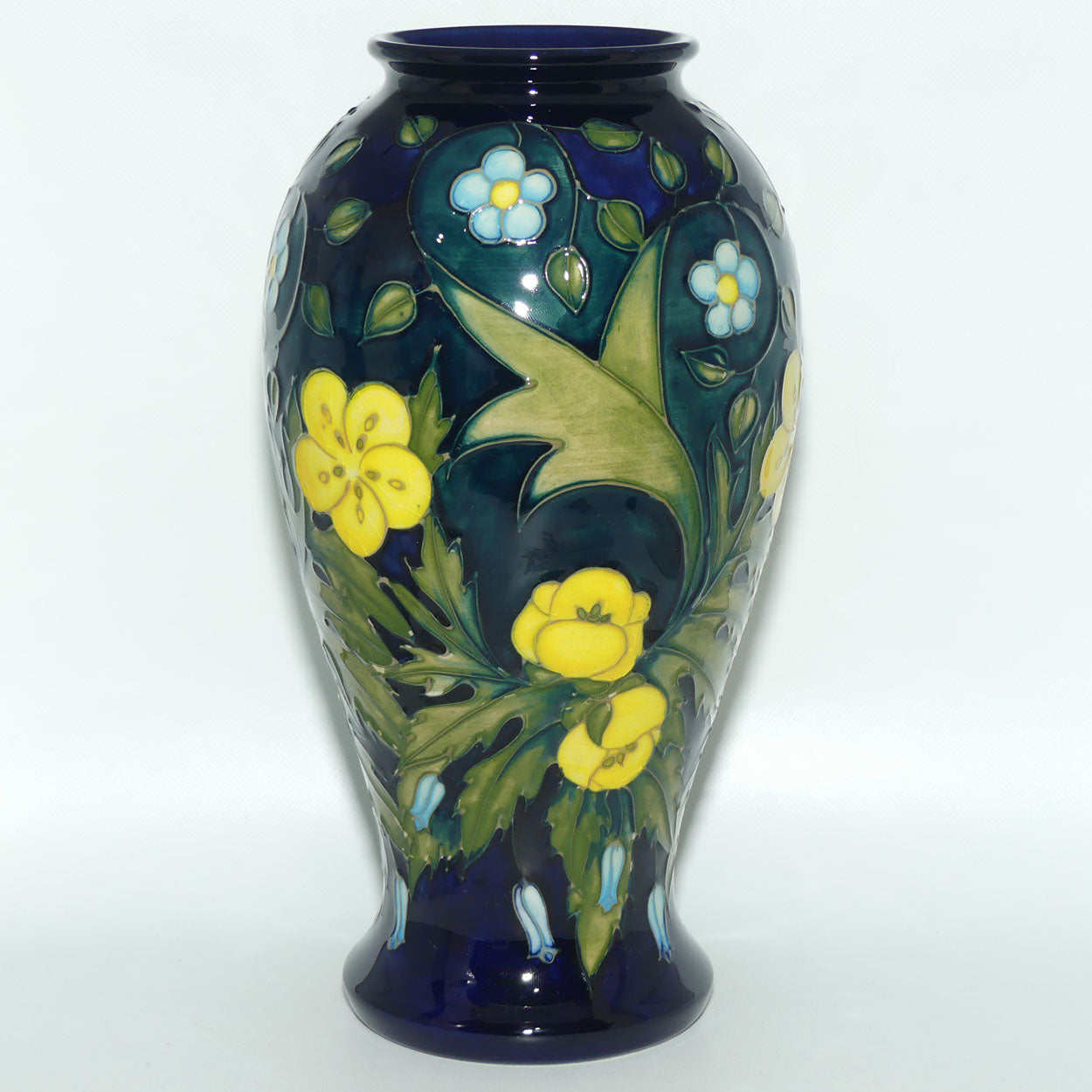Moorcroft Buttercup 46/10 vase | signed J Moorcroft