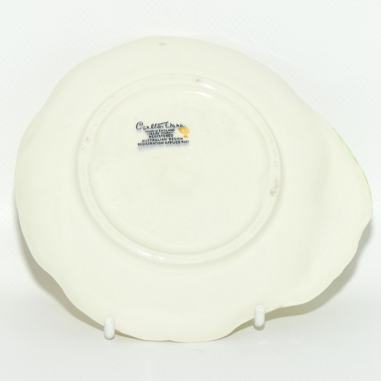 Carlton Ware Buttercup pattern small dish | 14cm wide | Yellow