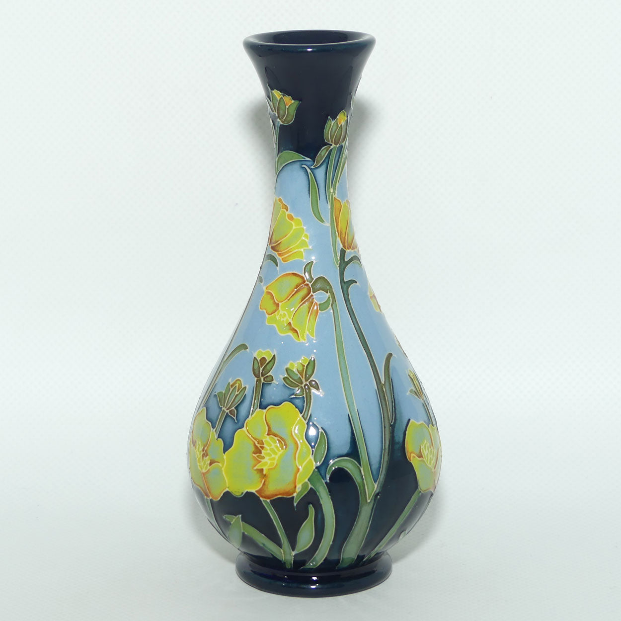 Moorcroft Butterfield vase | Shape 80/6 | boxed