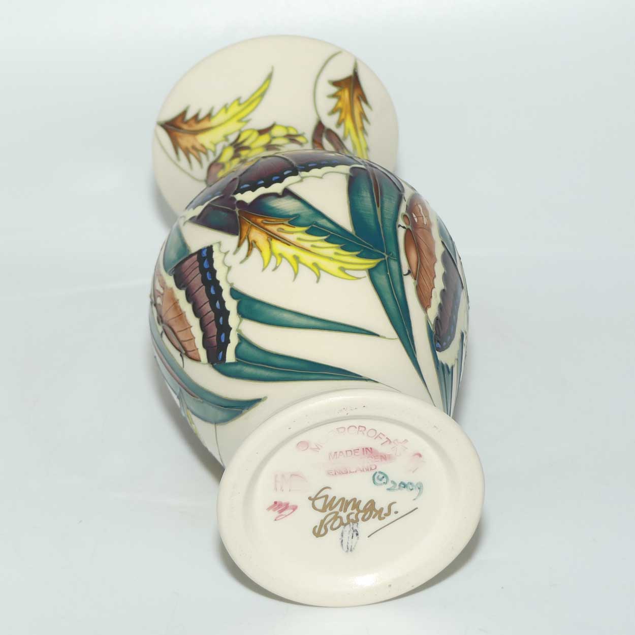 Moorcroft Butterfly Collection 226/7 vase