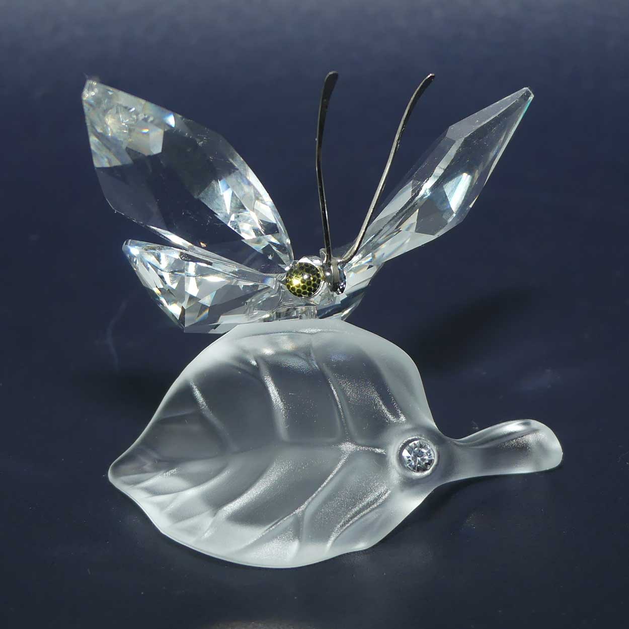 Swarovski Crystal #182920 | Butterfly on Leaf | no box