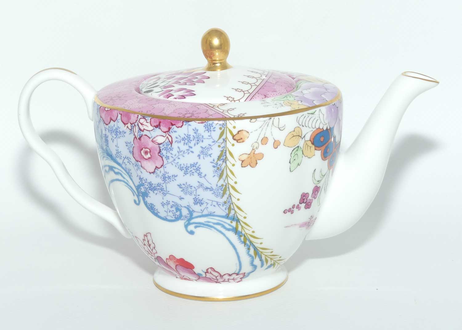 Wedgwood Bone China Butterfly Bloom | Pink | Tea Pot 375ml | boxed