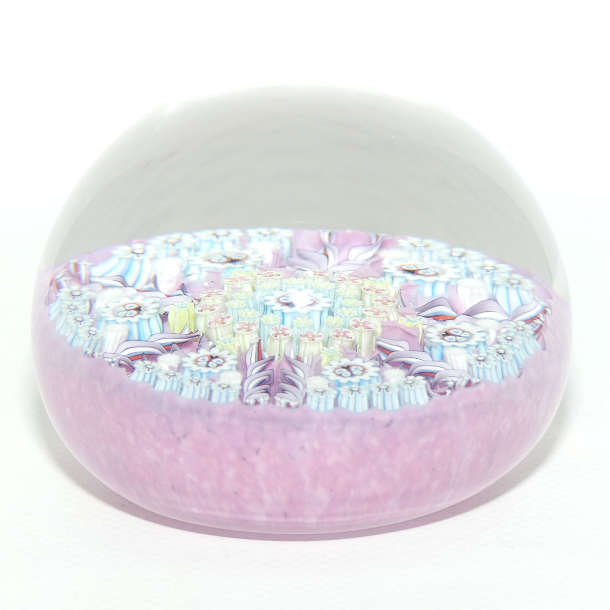 John Deacons Scotland Butterfly Double Spoke Magnum Paperweight | Pink |