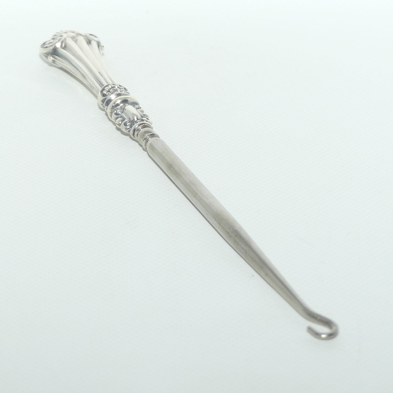 Sterling Silver Ladies Button or Corset hook | Birmingham 1913