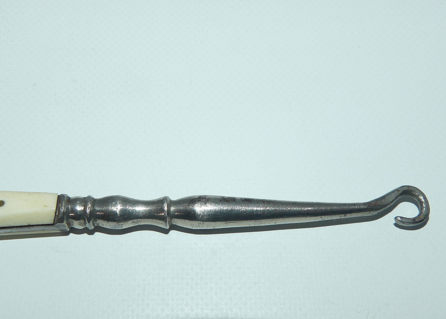 Victorian era Bone handle button hook