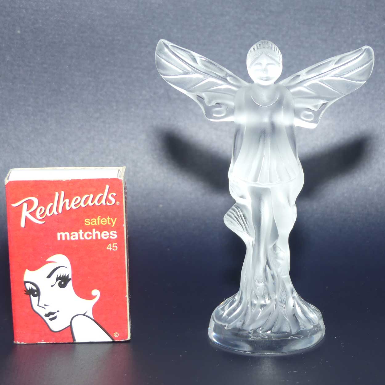 Lalique France Cachet Fee Clochette Fairy figure