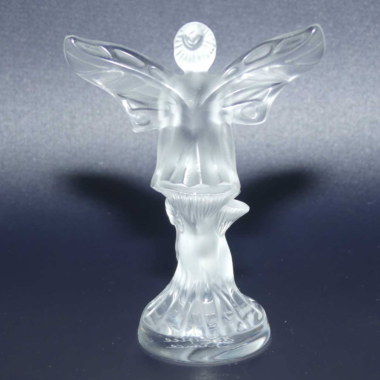 Lalique France Cachet Fee Clochette Fairy figure