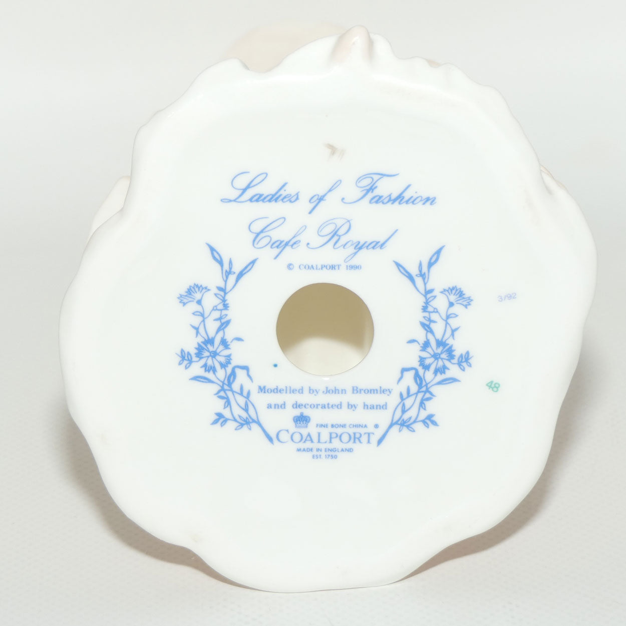 Coalport figurine | Ladies of Fashion | Cafe Royal