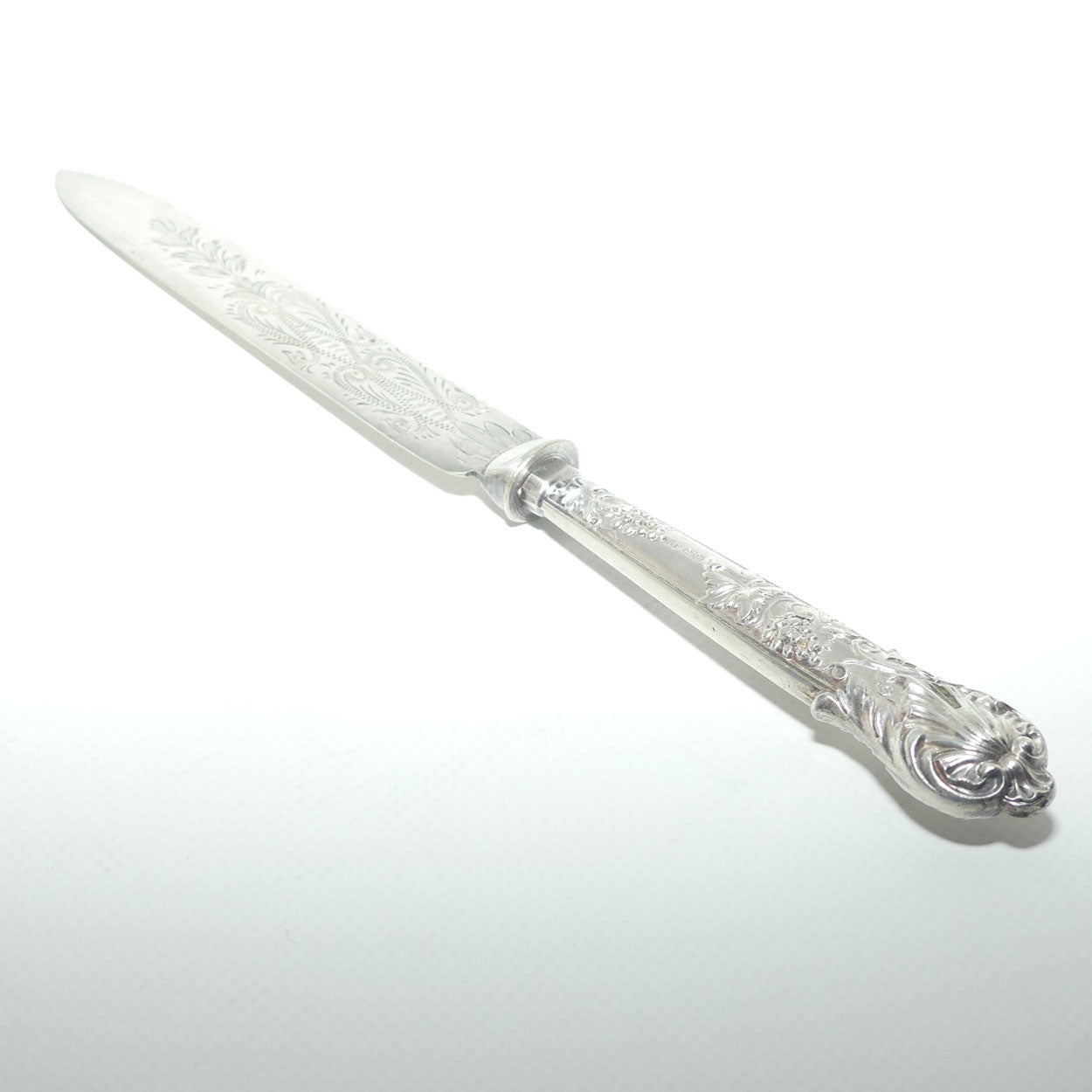 Sterling Silver handle cake knife | Sheffield 1902