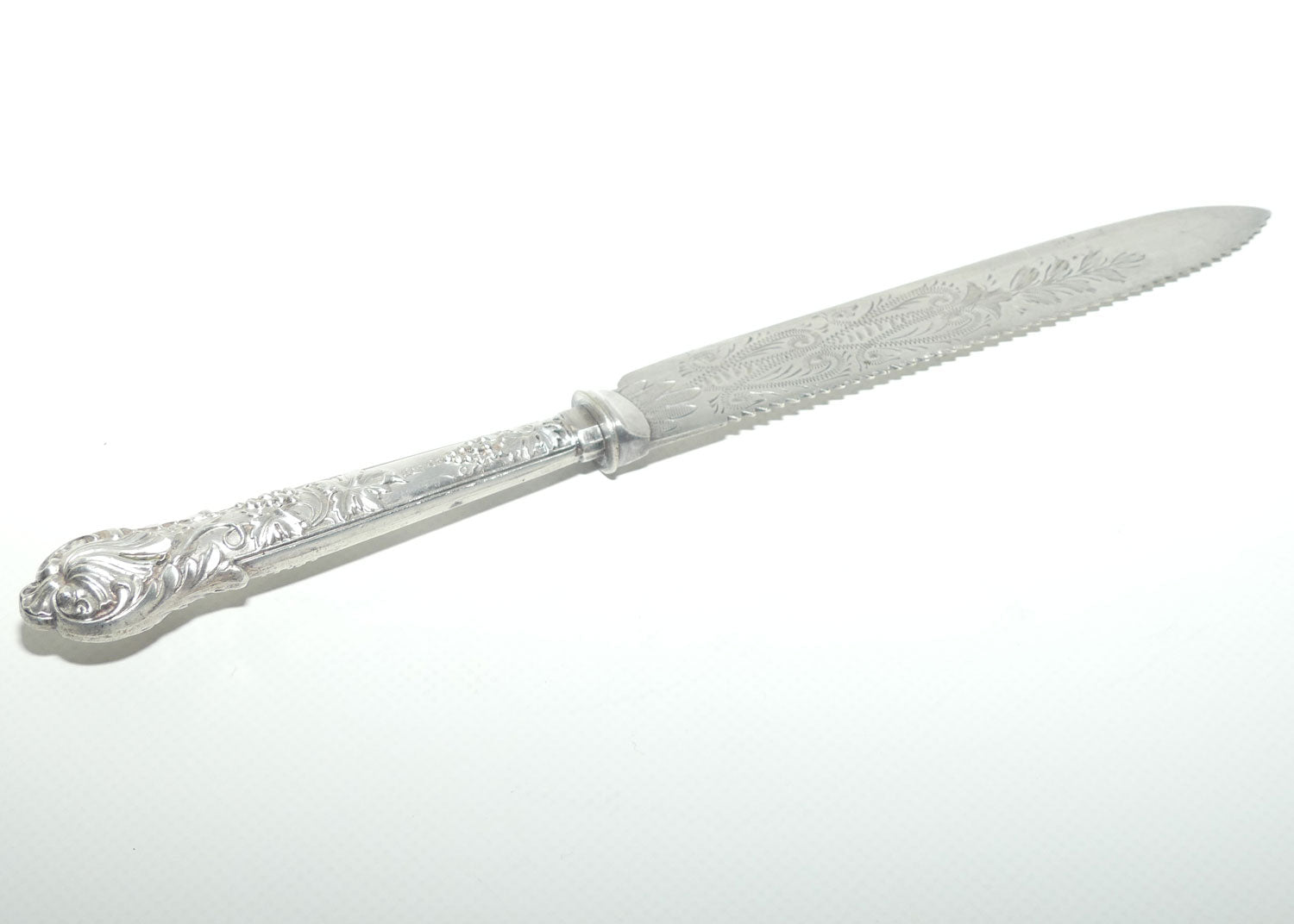 Sterling Silver handle cake knife | Sheffield 1902