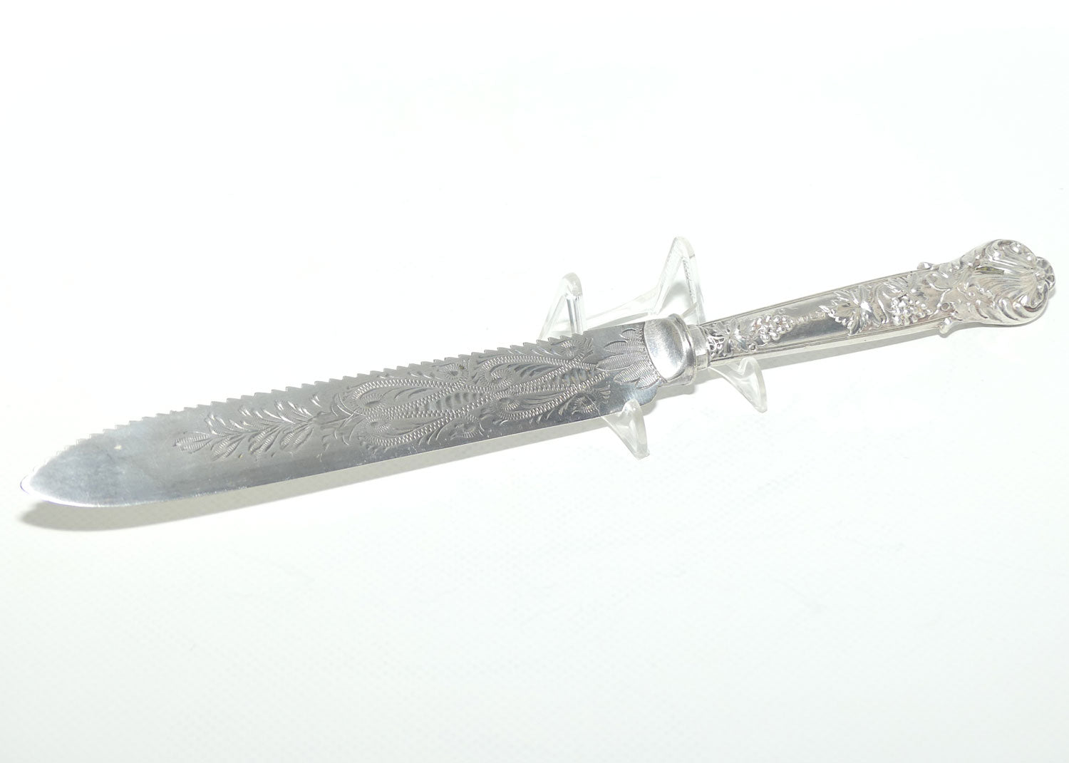 Sterling Silver handle cake knife | Sheffield 1902