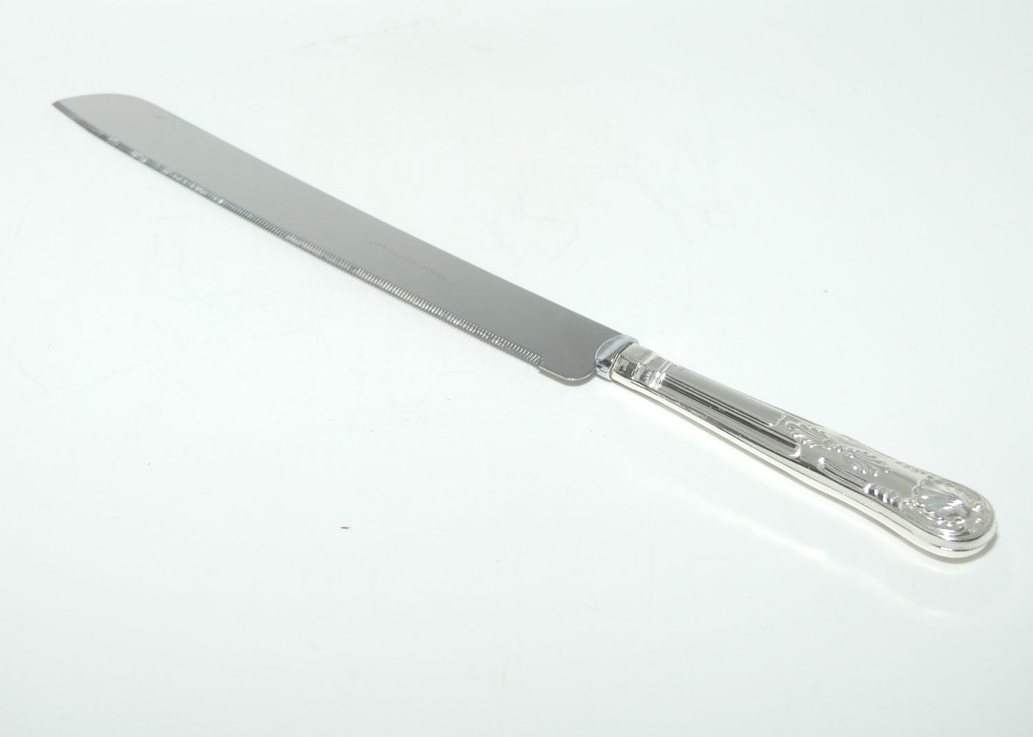Mayell brand EP on Zinc Kings pattern Bread knife