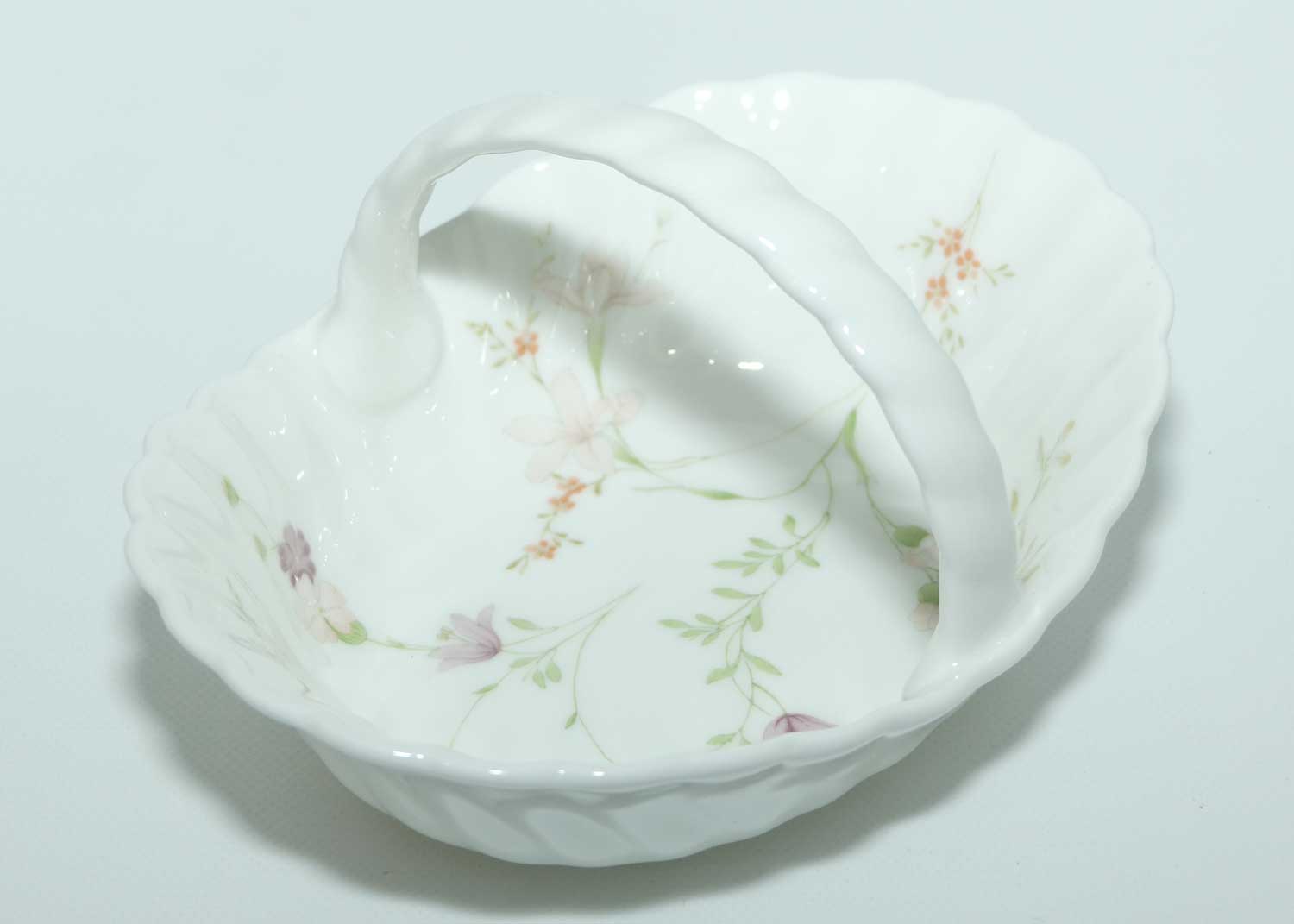 Wedgwood Campion pattern decorative basket