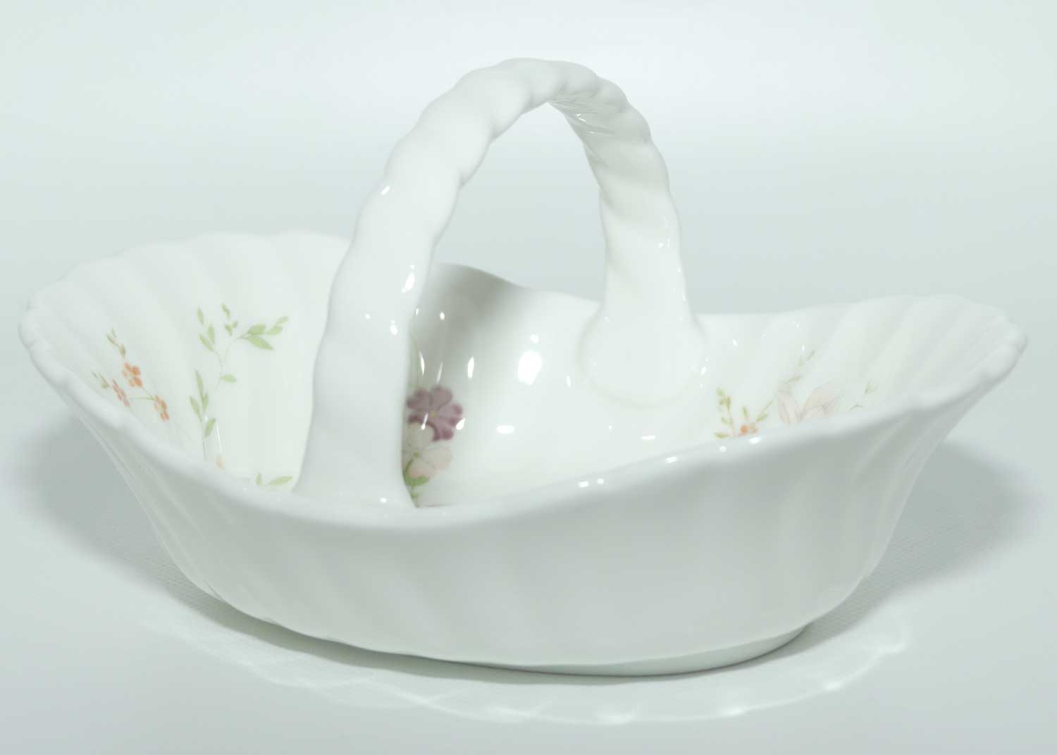 Wedgwood Campion pattern decorative basket