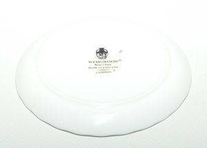 Wedgwood Bone China England Campion pattern coaster or biscuit dish | boxed