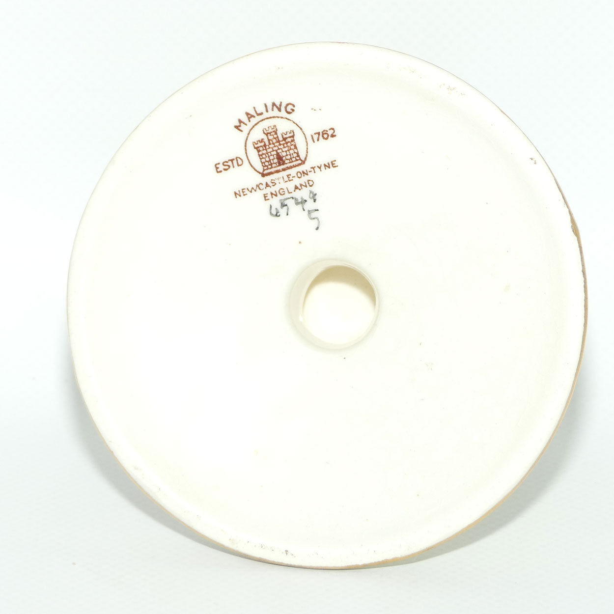 Maling Lustre Green Azalea candleholder