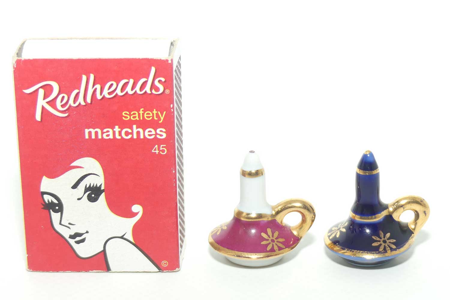 Limoges France miniature collection | 2 candleholders