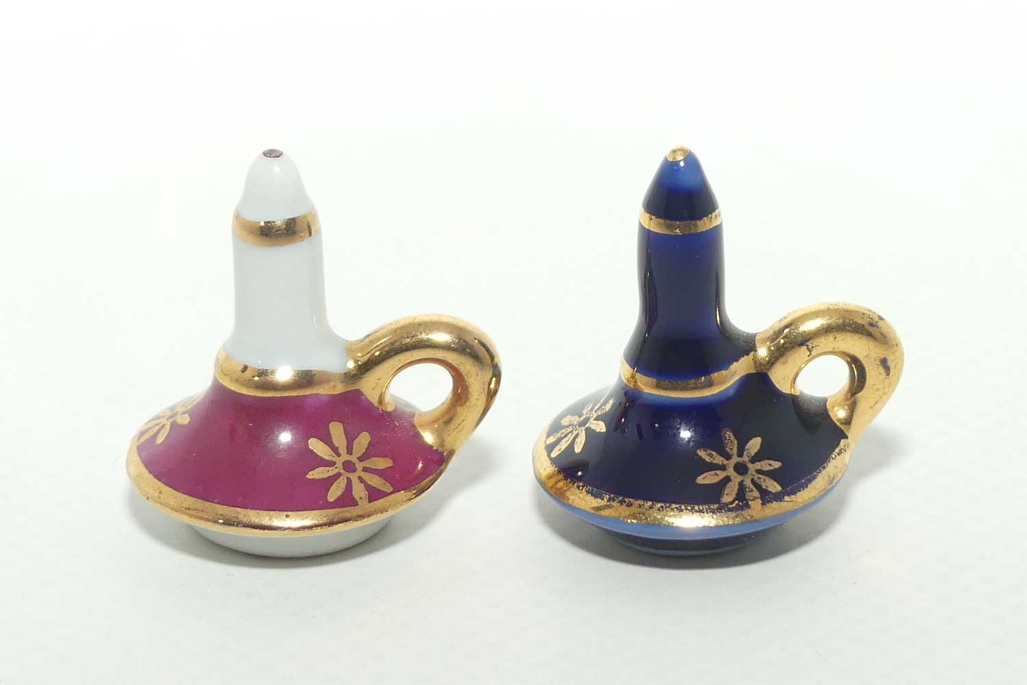 Limoges France miniature collection | 2 candleholders