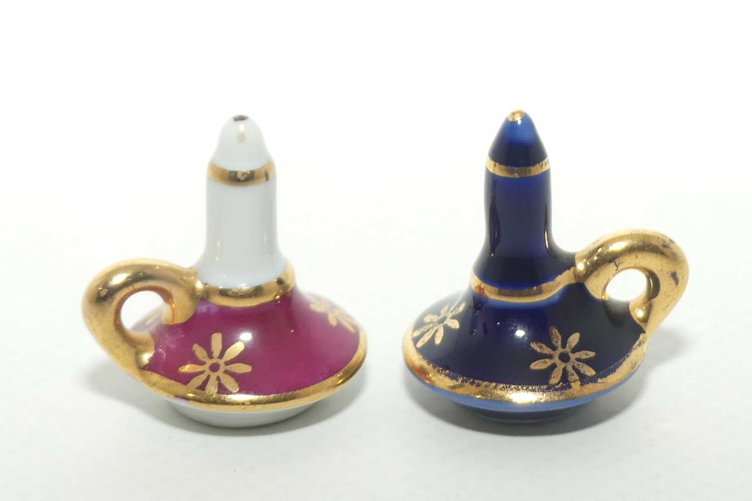 Limoges France miniature collection | 2 candleholders