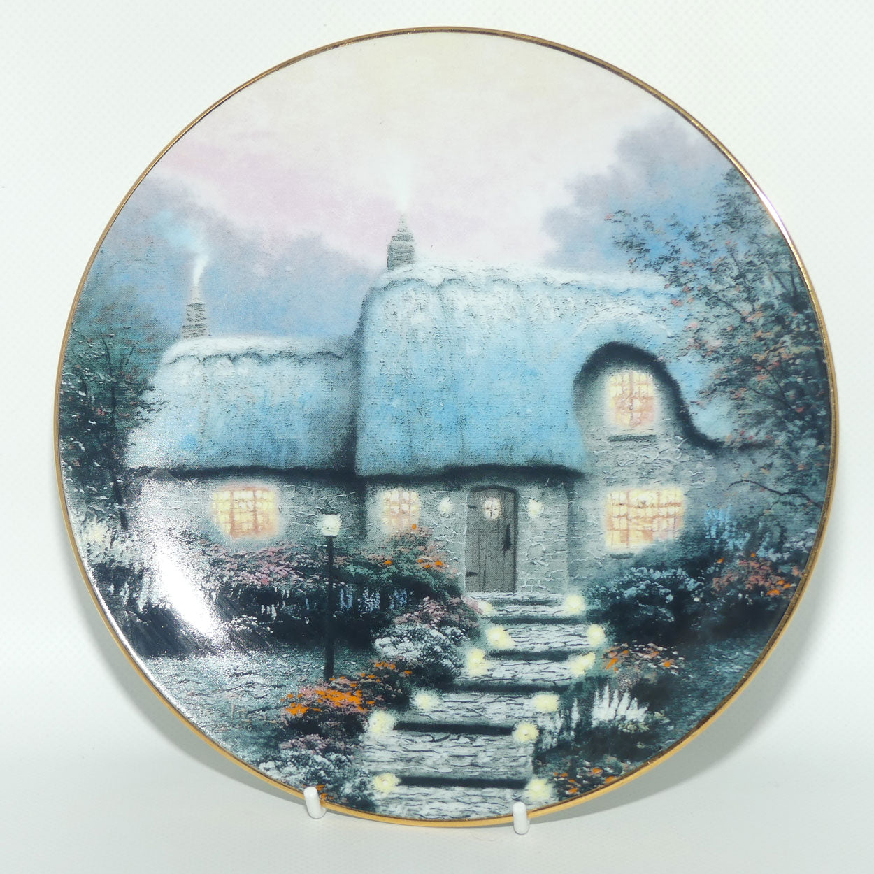 Bradex 84 K41 127.3 plate | Garden Cottages of England | Candlelit Cottage