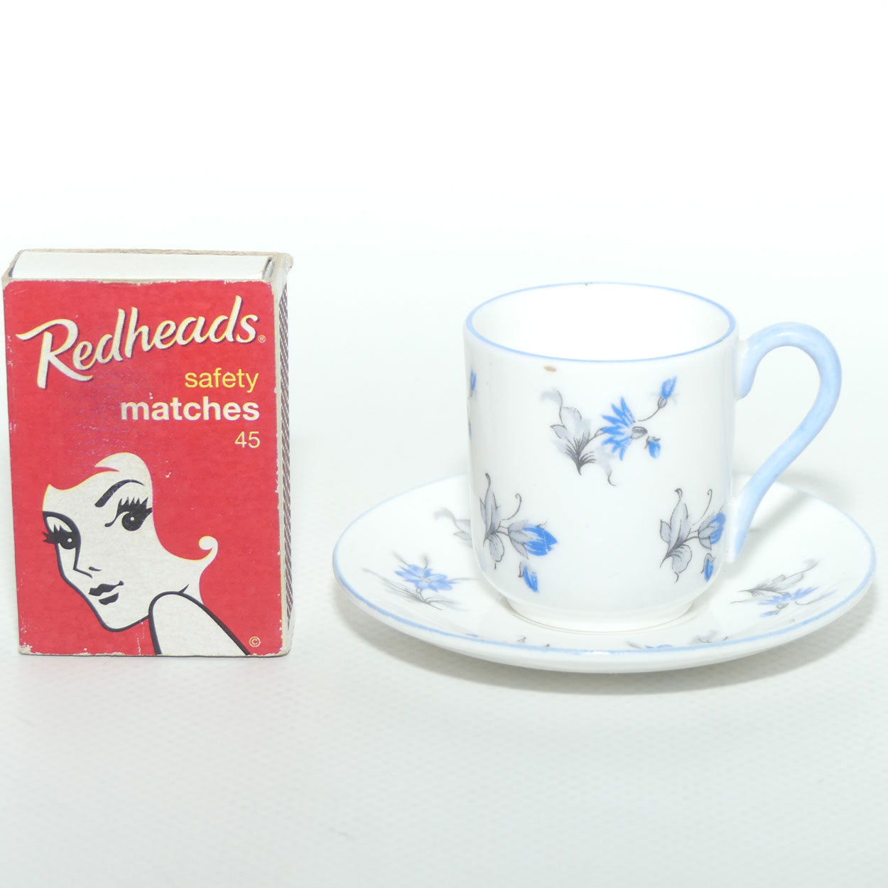 Shelley Canterbury shape miniature Blue Charm duo | 13864