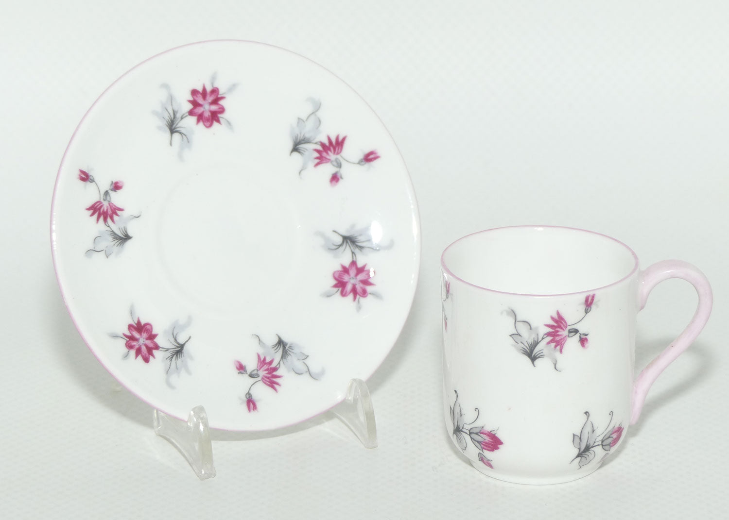 Shelley Canterbury shape miniature Pink Charm floral duo | #2