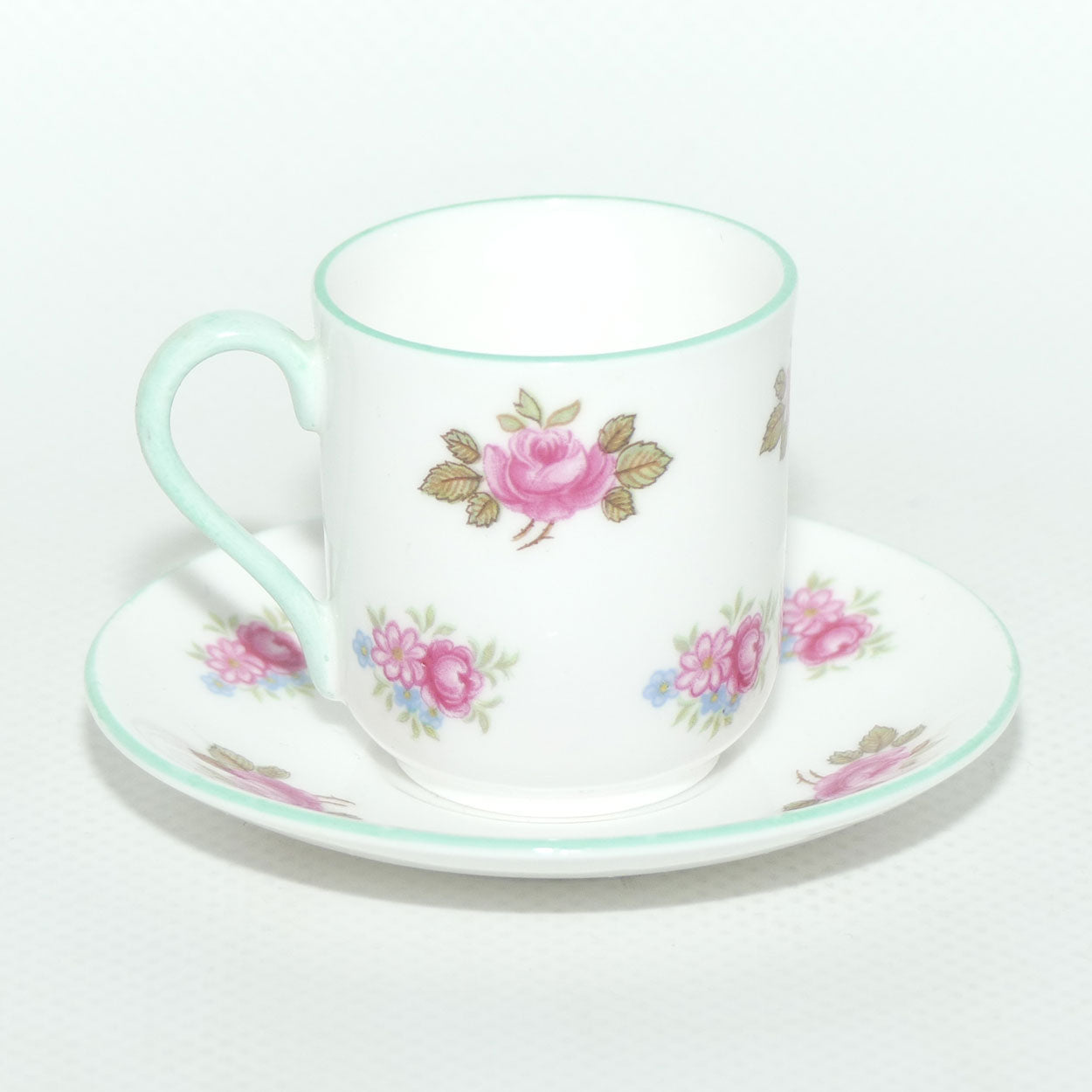 Shelley Canterbury shape miniature Rosebud duo