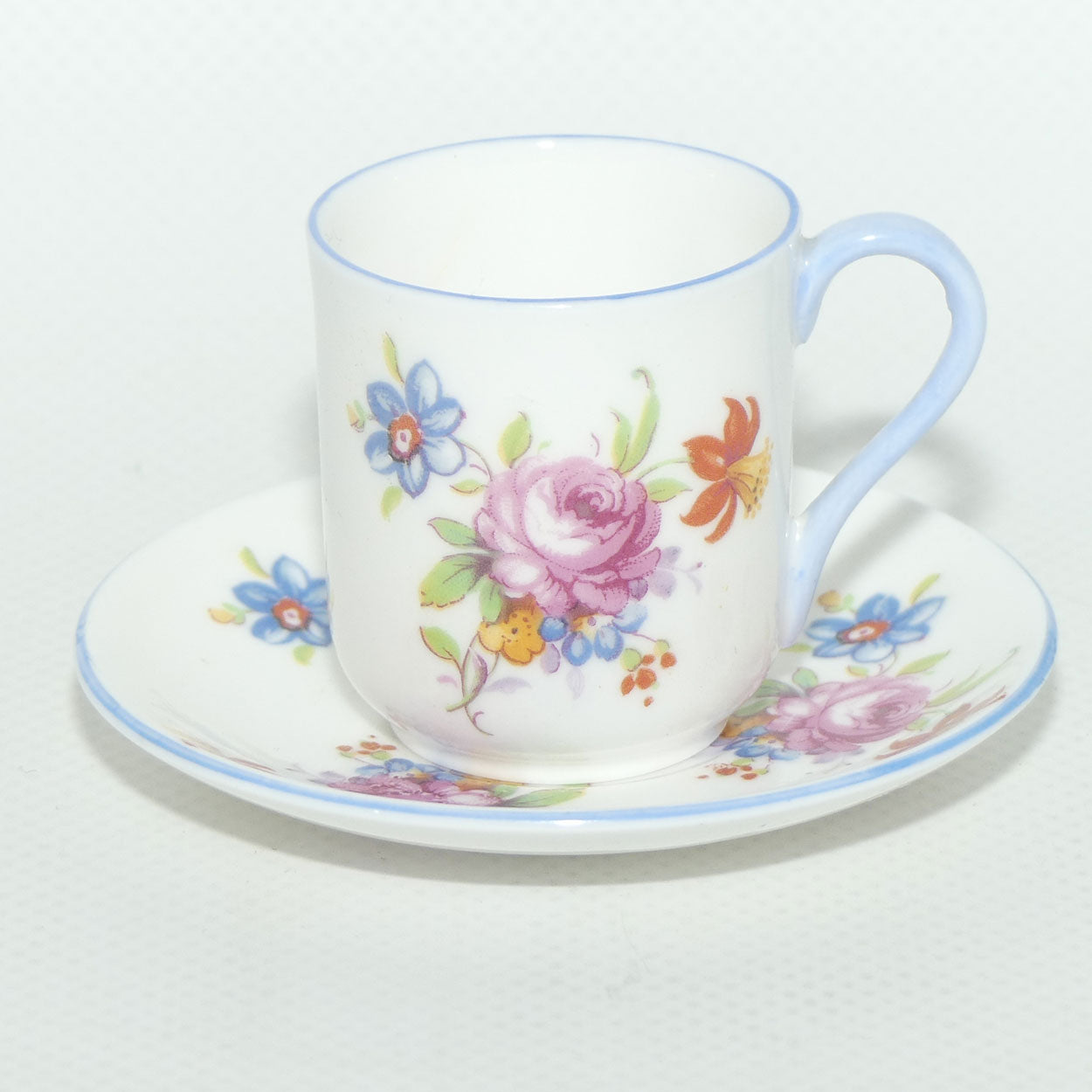 Shelley Canterbury shape miniature Universal Rose duo | #2