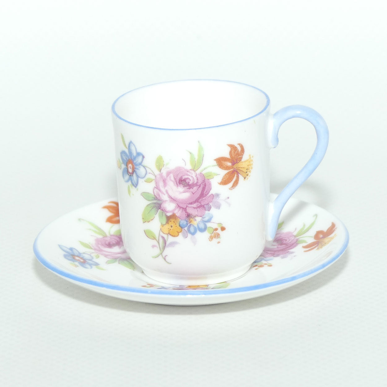 Shelley Canterbury shape miniature Universal Rose duo | #3