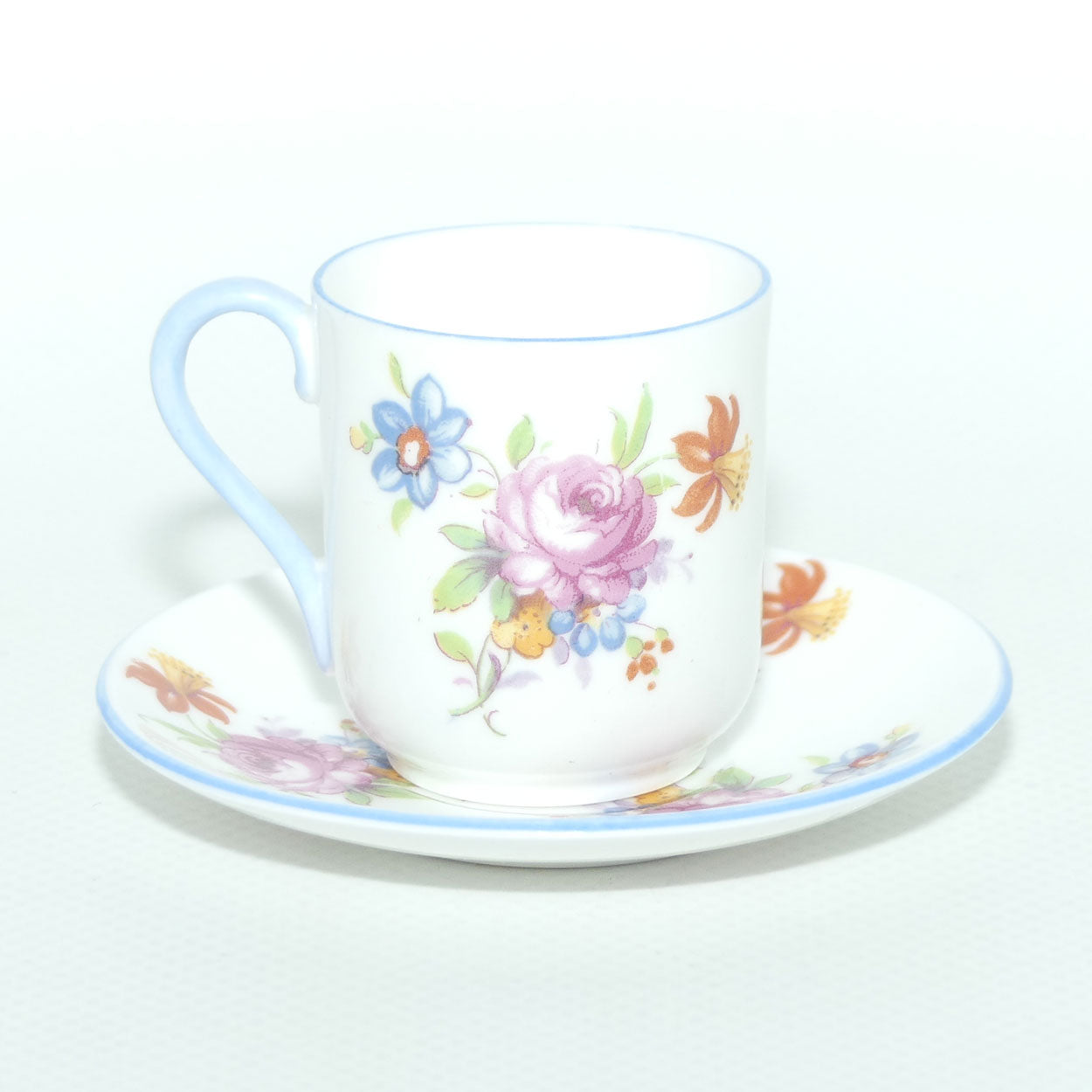 Shelley Canterbury shape miniature Universal Rose duo | #3