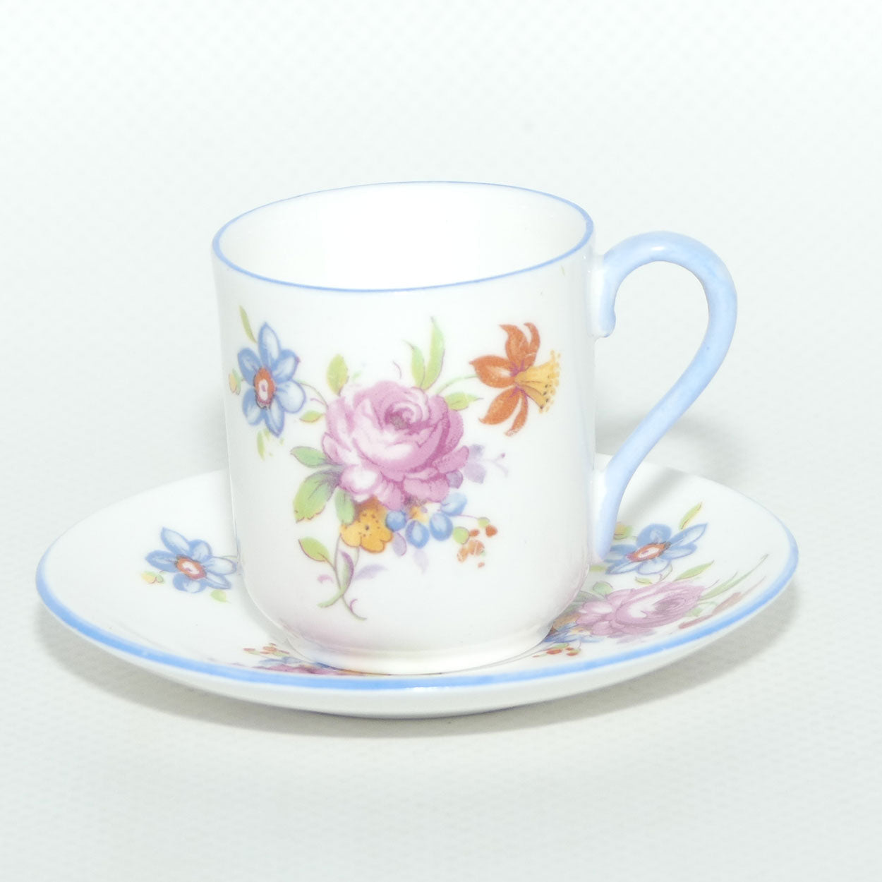 Shelley Canterbury shape miniature Universal Rose duo | #3