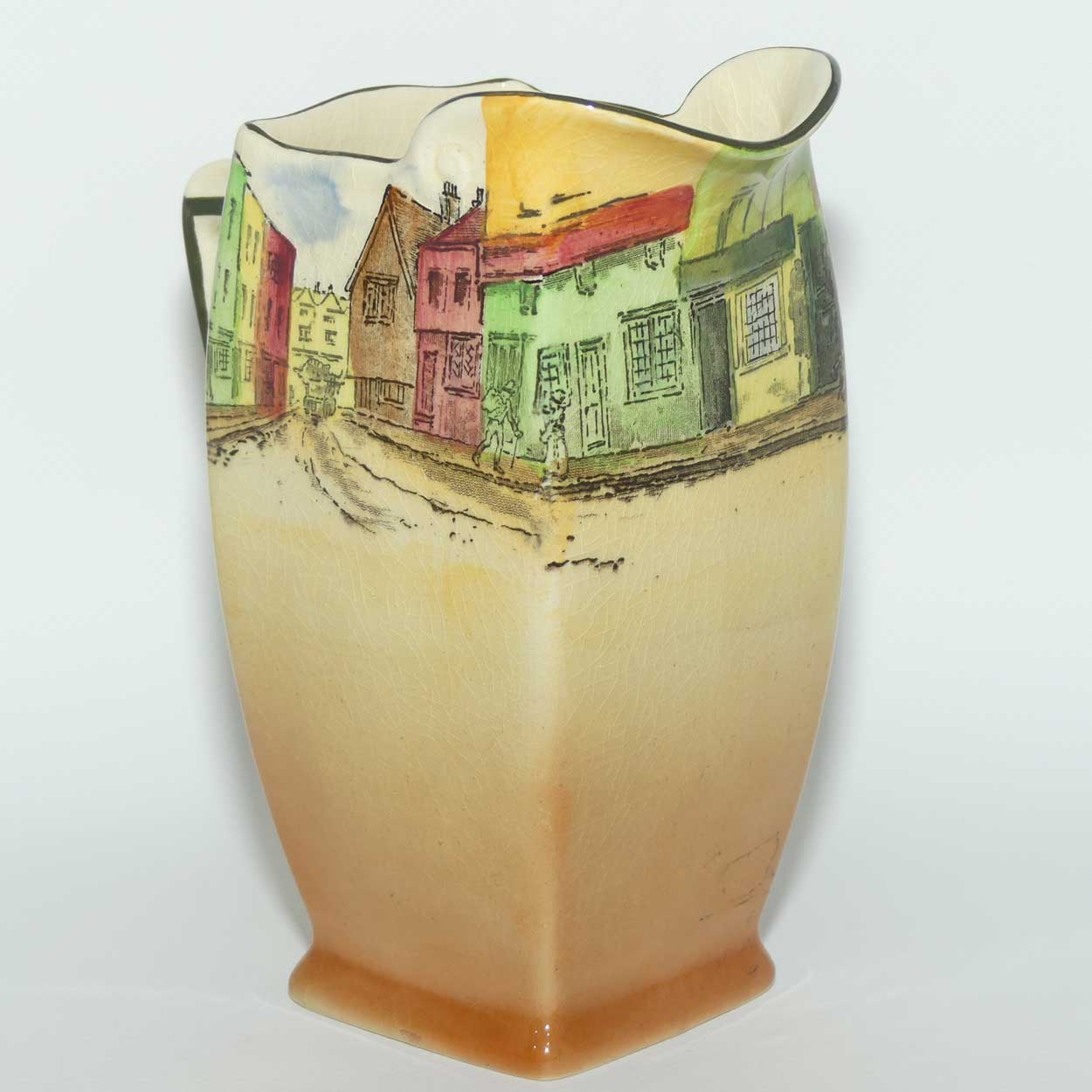 Royal Doulton Dickens Capn Cuttle medium jug D5175 | Friar shape