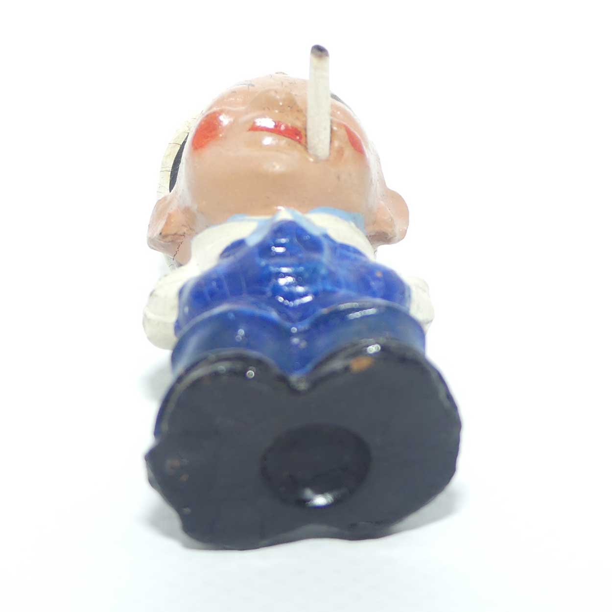 Vintage Vulcanized Rubber Sailor Smoking | Cigarette advertising