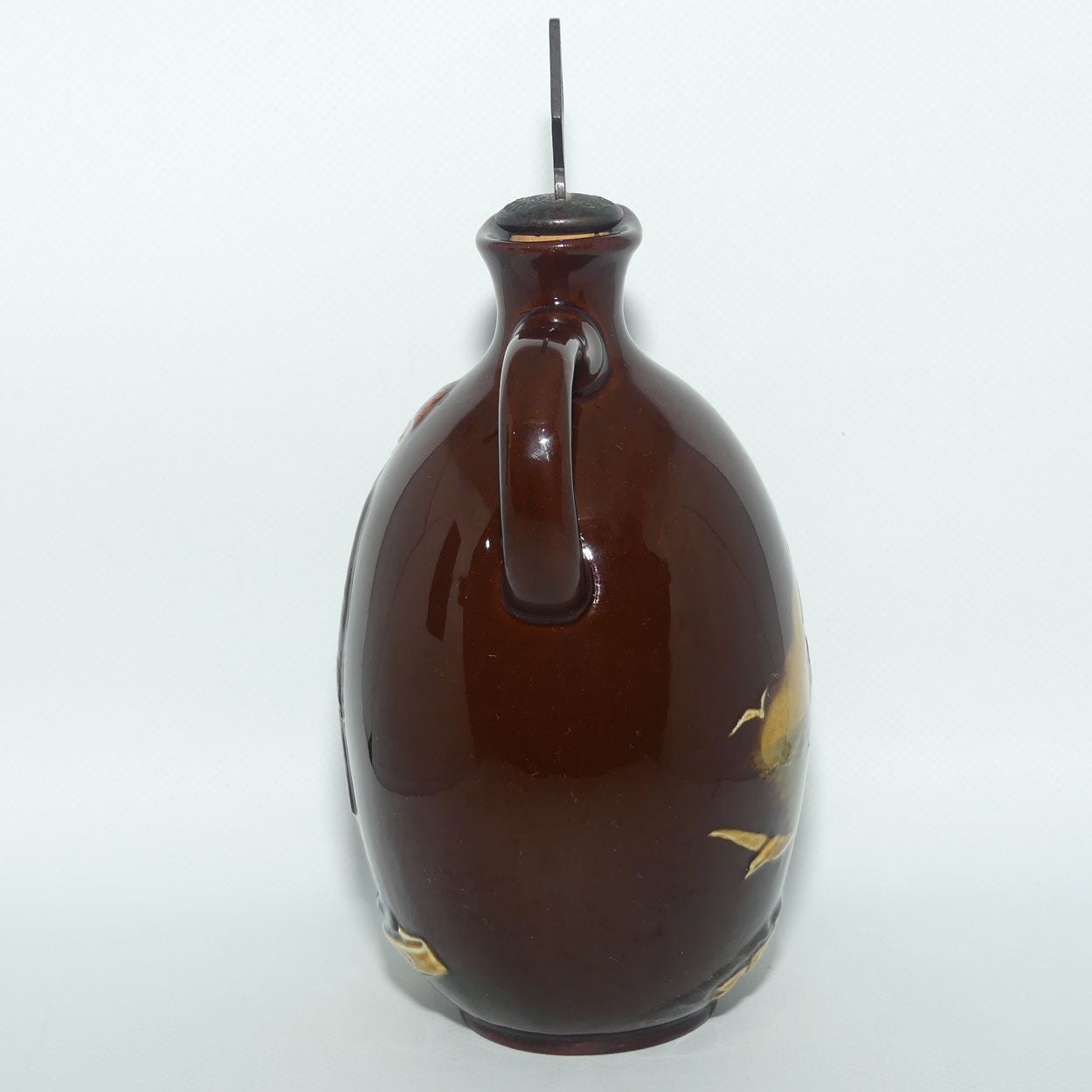 Royal Doulton Kingsware Captain Phillip 1788 - 1938 flask | with stopper | Dewars