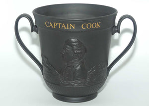 Royal Doulton Captain Cook Bicentenary 1770-1970 basalt Loving Cup | #32