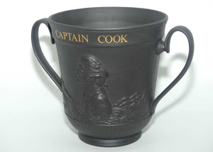 Royal Doulton Captain Cook Bicentenary 1770-1970 basalt Loving Cup | #32